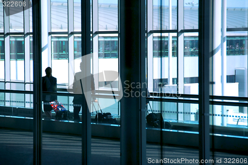 Image of People airport