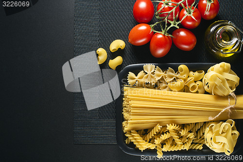 Image of Pasta ingredients