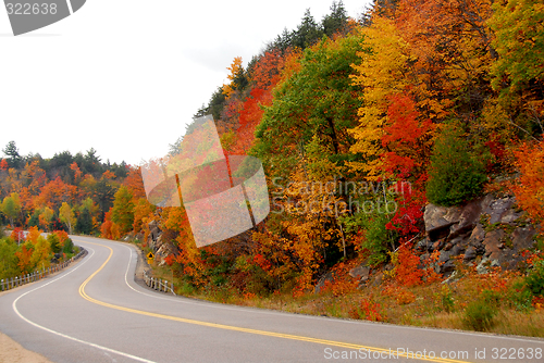 Image of Fall highway