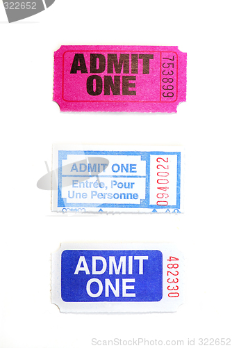Image of Raffle tickets