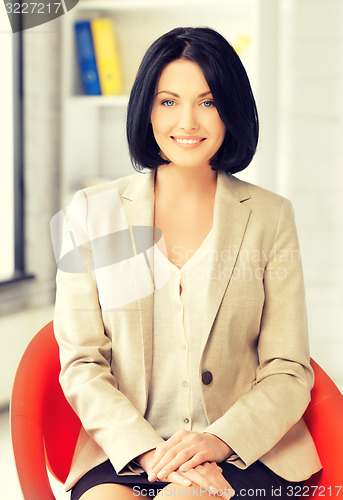 Image of happy and smiling woman