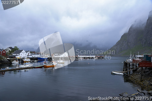 Image of landscape view from lofoten, norway