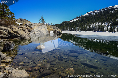 Image of caples lake, CA