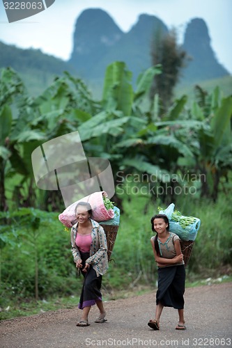 Image of ASIA SOUTHEASTASIA LAOS VANG VIENG LUANG PRABANG