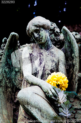 Image of Old Cemetery statue