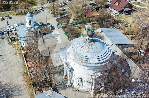 Image of Church of All Sacred in Tyumen. Russia