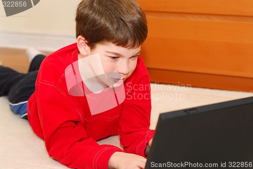 Image of Boy computer