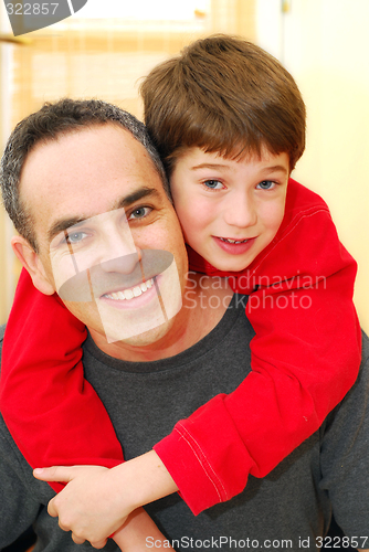 Image of Father son portrait