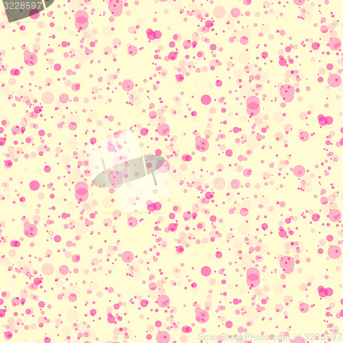 Image of seamless background. Splashes of pink paint
