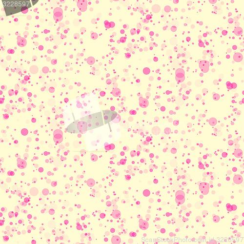 Image of seamless background. Splashes of pink paint