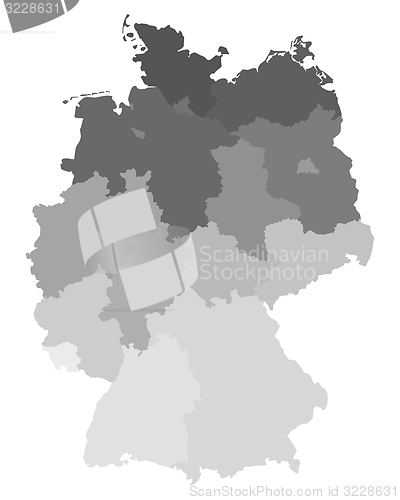 Image of Map of Germany