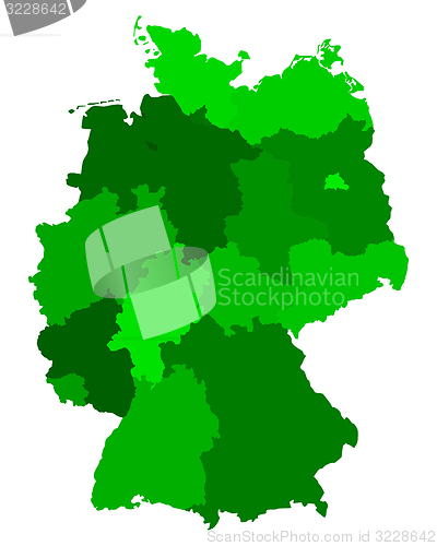 Image of Map of Germany