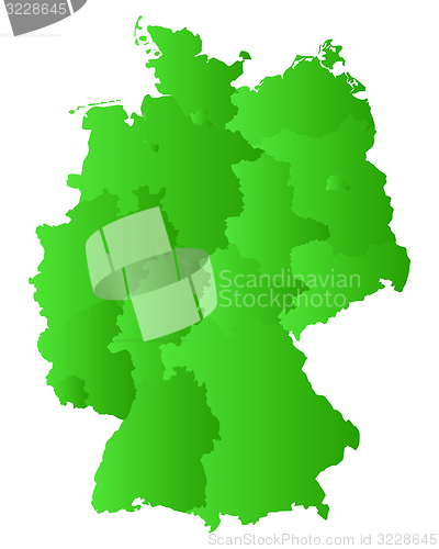 Image of Map of Germany