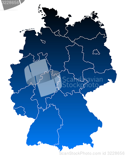 Image of Map of Germany