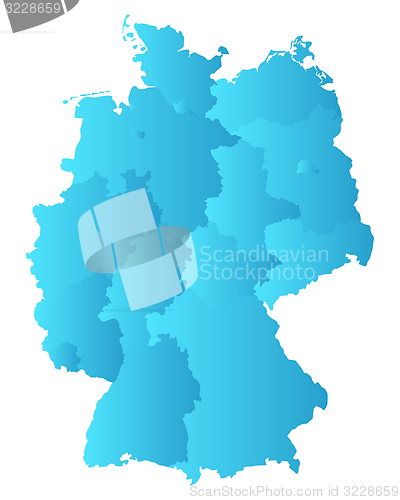 Image of Map of Germany