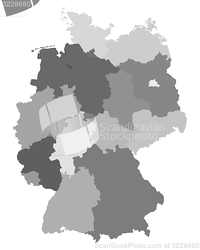 Image of Map of Germany