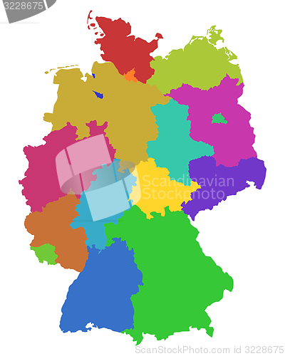 Image of Map of Germany