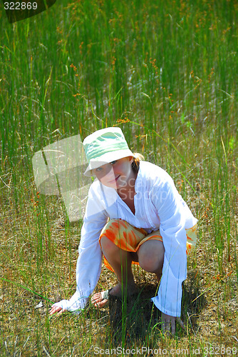 Image of Girl field