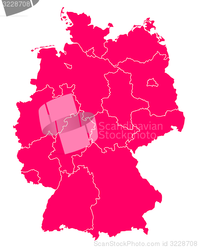 Image of Map of Germany