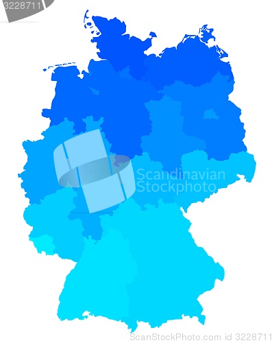 Image of Map of Germany