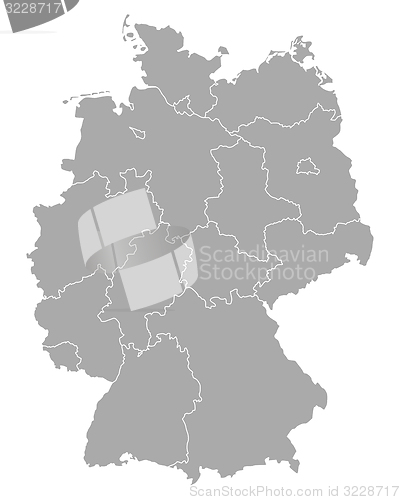 Image of Map of Germany