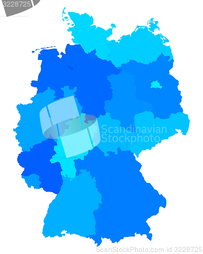 Image of Map of Germany