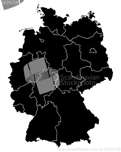 Image of Map of Germany
