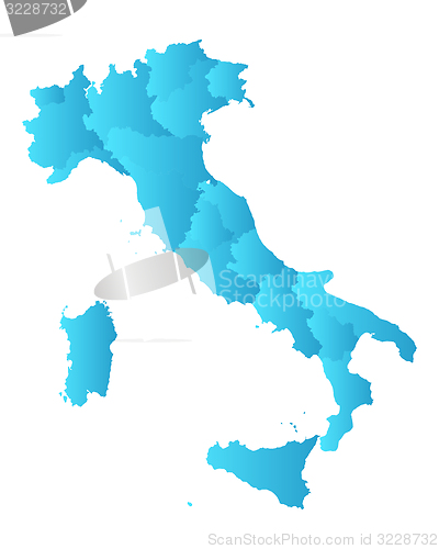 Image of Map of Italy