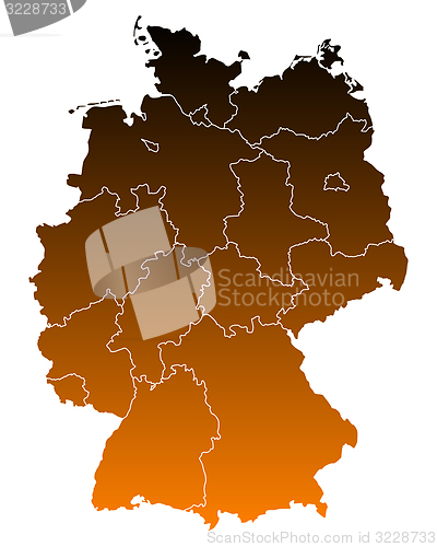 Image of Map of Germany