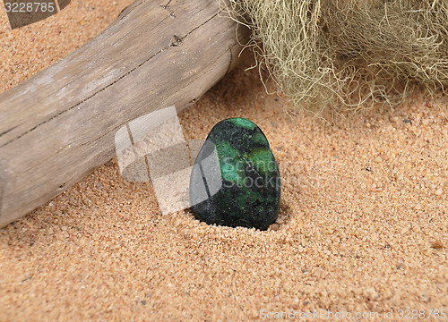 Image of Zoisite on beach