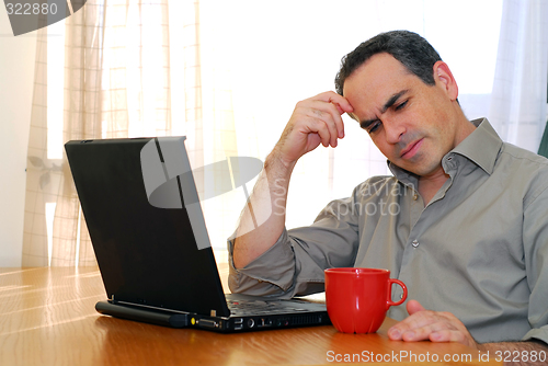 Image of Man with laptop