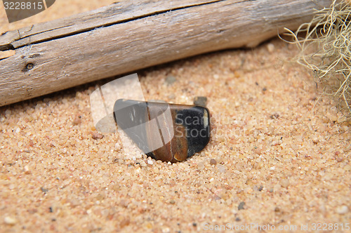 Image of Sard-onyx on beach