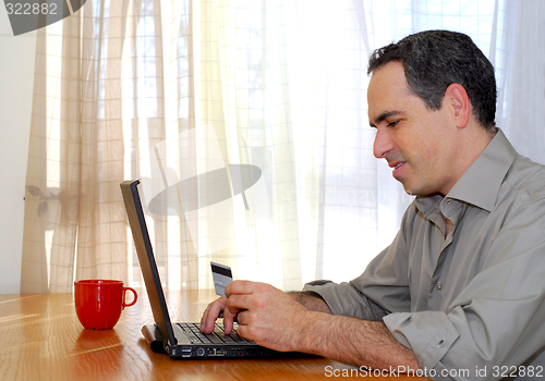 Image of Man with laptop