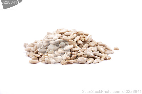 Image of Sunflower seeds at plate