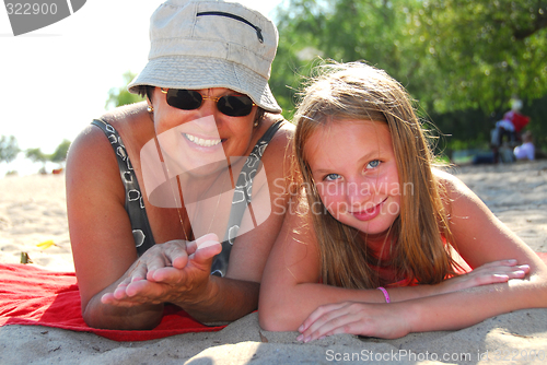 Image of Family beach