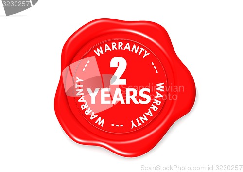 Image of Two years warranty seal