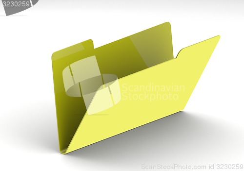 Image of Yellow Folder