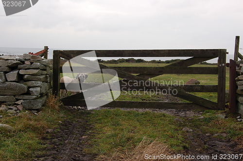 Image of Guarded gate