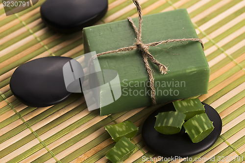 Image of aloe vera soap