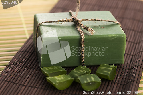 Image of aloe vera soap