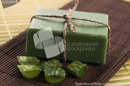 Image of aloe vera soap