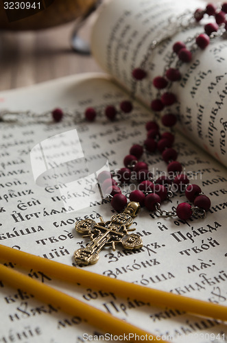 Image of Psalter in the Old Church Slavonic language