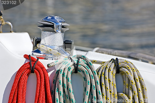 Image of Coloured ropes