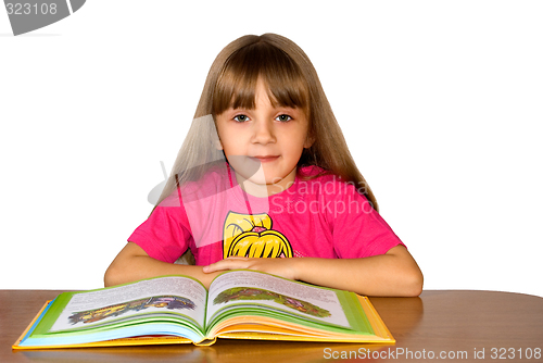 Image of The girl with the book