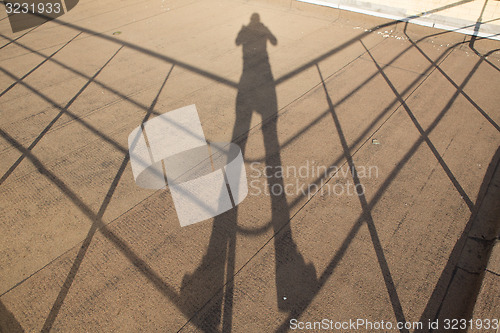 Image of Shadow of a photographer