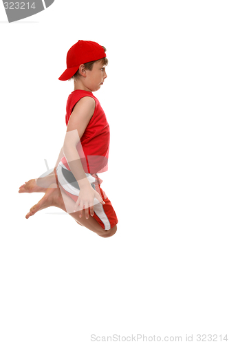 Image of jumping boy