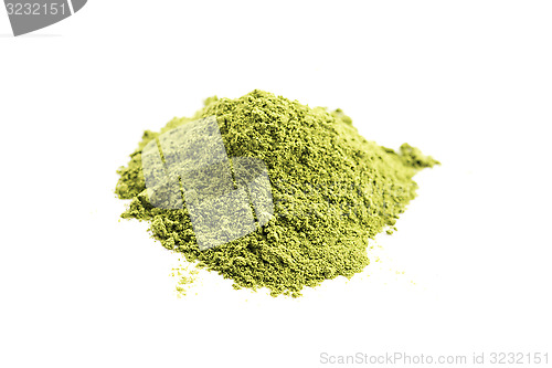 Image of Young barley grass. Detox superfood.