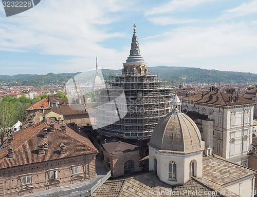 Image of Holy Shroud chapel in Turin