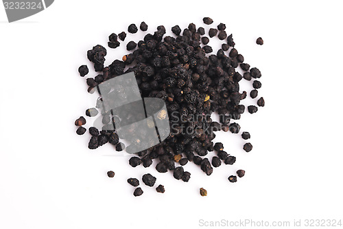 Image of Dried elderberry fruits