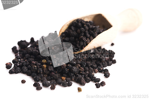 Image of Dried elderberry fruits